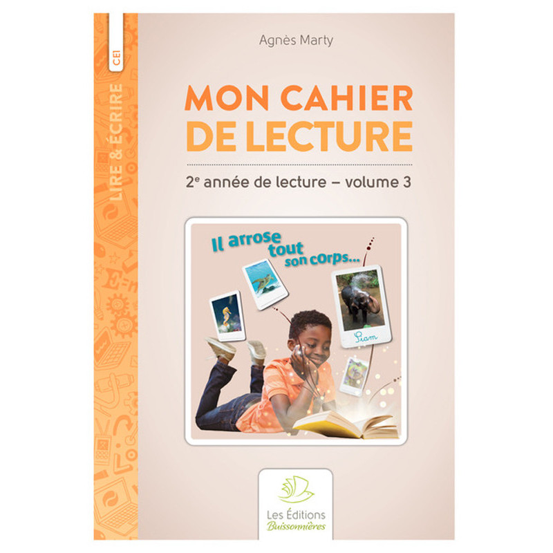 9782849265468 - MON CAHIER DE LECTURE VOLUME 3 (CE1)