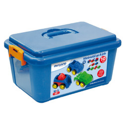 8413082274870 - 10 VÉHICULES PLASTIQUES 12 CM