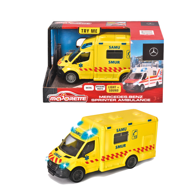 3467452070208 - AMBULANCE MERCEDES 15CM