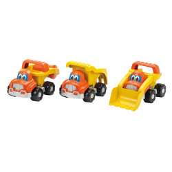 3280250162094 - SET 3 CAMIONS 23CM MODELES ASSORTIS