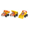 3280250162094 - SET 3 CAMIONS 23CM MODELES ASSORTIS