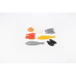 8018032412380 - LOT DE 12 POISSONS ASSORTIS