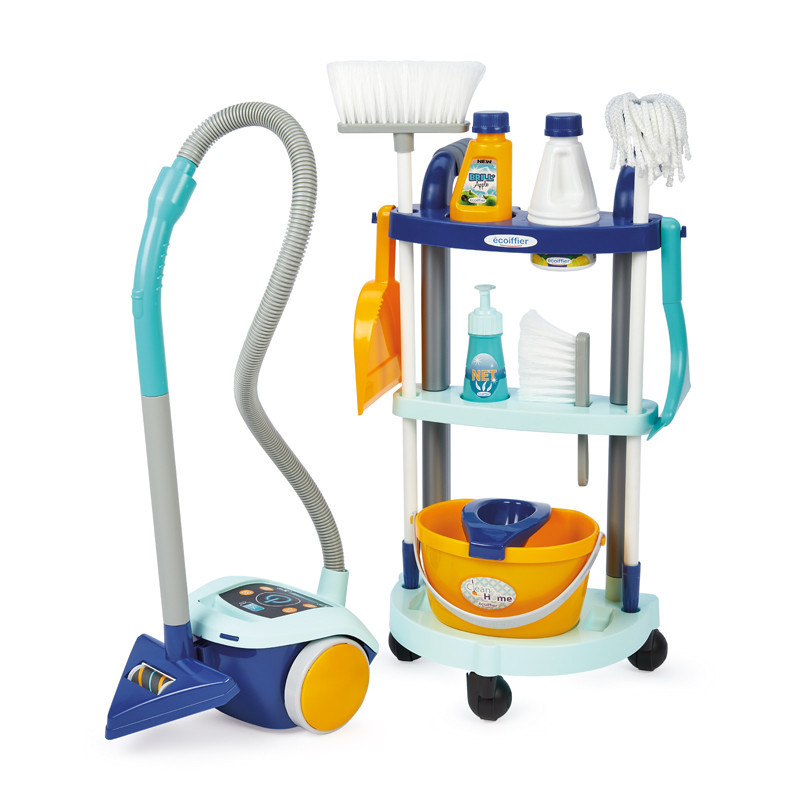 3280250027744 - CHARIOT MENAGE + ASPIRATEUR