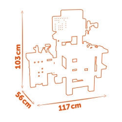 3032163607267 - ATELIER DE BRICOLAGE MEGA CENTER 100 ACCESSOIRES