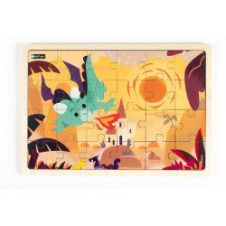 3133099114581 - 4 PUZZLES - UNIVERS FANTASTIQUES 24 ET 30 PIECES