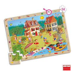 8426804504247 - 4 PUZZLES D'OBSERVATION LES 4 SAISONS 24 PIECES
