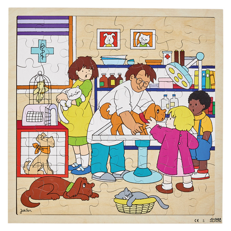 8718229035636 - PUZZLE SANTÉ LE VÉTÉRINAIRE