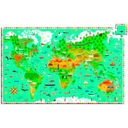 3070900074125 - PUZZLE TOUR DU MONDE