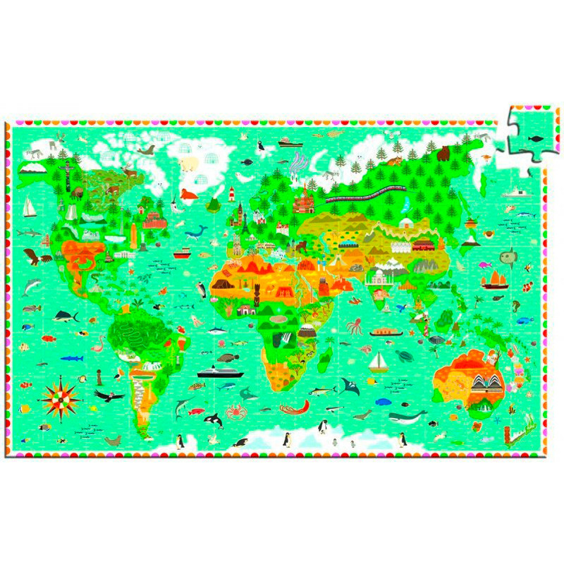 3070900074125 - PUZZLE TOUR DU MONDE