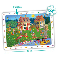 8426804506241 - PUZZLES COOPERATIFS LA VILLE LOT DE 4