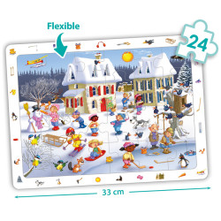 8426804506241 - PUZZLES COOPERATIFS LA VILLE LOT DE 4