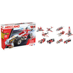 778988358559 - MECCANO VÉHICULES DE COURSES 10 MODELES