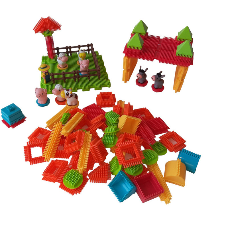 8018032402138 - BRISTLE BLOCKS LA FERME 100 PIÈCES