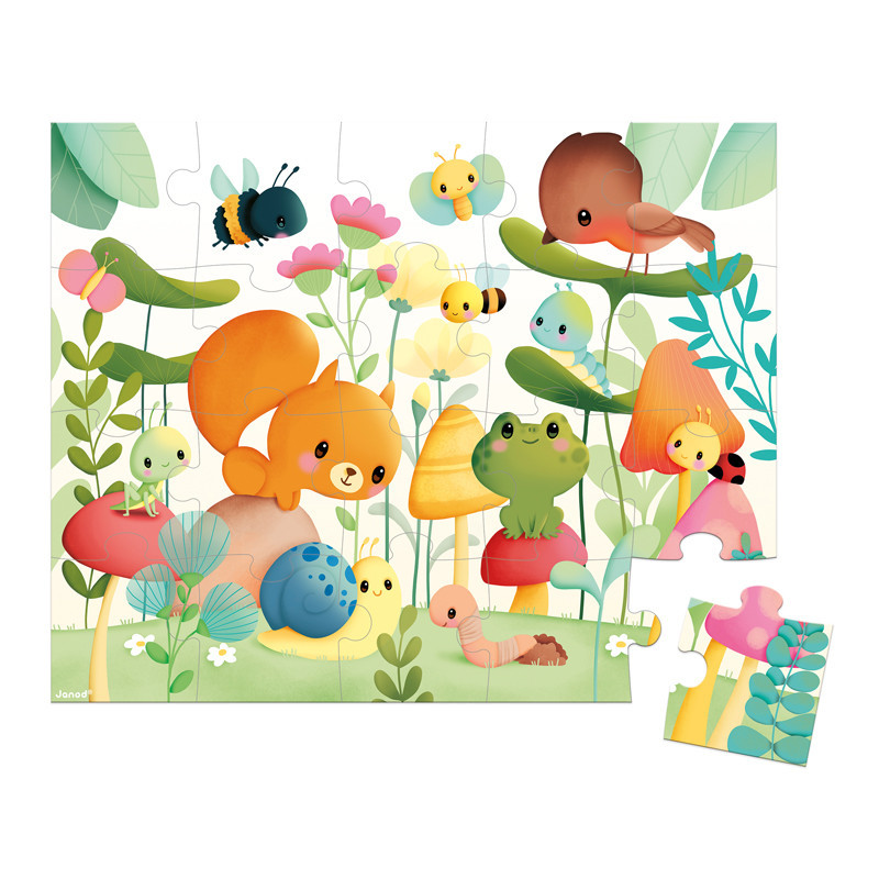 3700217325756 - PUZZLE LES COMPAGNONS DU JARDIN - 20 PIÈCES