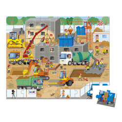 3700217326043 - PUZZLE LE CHANTIER - 36 PIÈCES