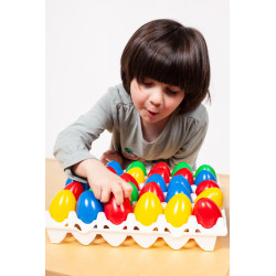 8018032421252 - ATELIER DES OEUFS LOGIQUES 120 PIÈCES + 18 FICHES