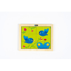 3133099119111 - 4 PUZZLES MAGIQUES LES ANIMAUX ASSORTIS