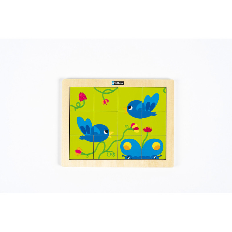 3133099119111 - 4 PUZZLES MAGIQUES LES ANIMAUX ASSORTIS