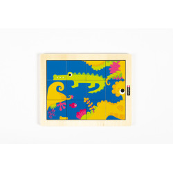 3133099119111 - 4 PUZZLES MAGIQUES LES ANIMAUX ASSORTIS