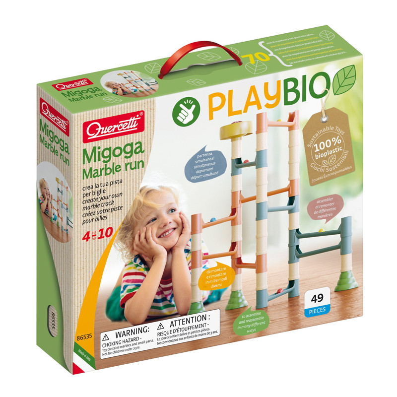 8007905865354 - LABYRINTHE MIGOGLA MARBLE RUN 49 PIECES
