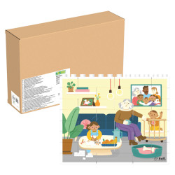 8716433976196 - PUZZLE VERTICAL LE SALON