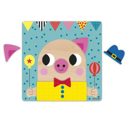 3700217380359 - PUZZLE EDUCATIF MAGNETIQUE 30 PIECES
