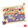 8426804522500 - 4 PUZZLES MON ECOLE INCLUSIVE 24 PIECES