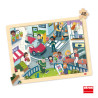 8426804522487 - 4 PUZZLES LIEUX, RESPECT ET VIVRE ENSEMBLE 48 PIECES