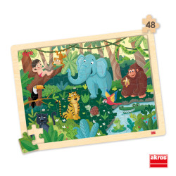 8426804522487 - 4 PUZZLES LIEUX, RESPECT ET VIVRE ENSEMBLE 48 PIECES