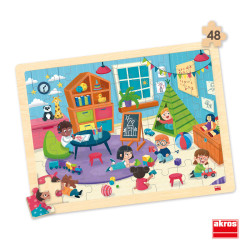 8426804522487 - 4 PUZZLES LIEUX, RESPECT ET VIVRE ENSEMBLE 48 PIECES