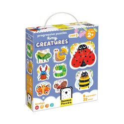 5902983492078 - PUZZLES PROGRESSIFS LES PETITES CREATURES