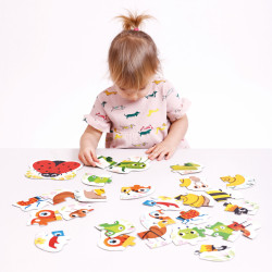 5902983492078 - PUZZLES PROGRESSIFS LES PETITES CREATURES