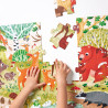 5902983492603 - PUZZLE JUMBO ANIMAUX DE LA FORET 40 PIECES