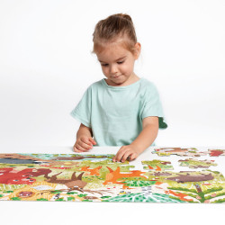5902983492603 - PUZZLE JUMBO ANIMAUX DE LA FORET 40 PIECES