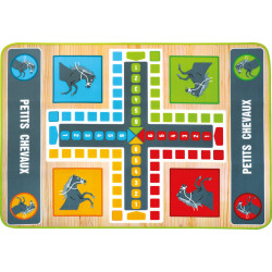 5414869300747 - TAPIS JEU PETITS CHEVAUX GÉANT