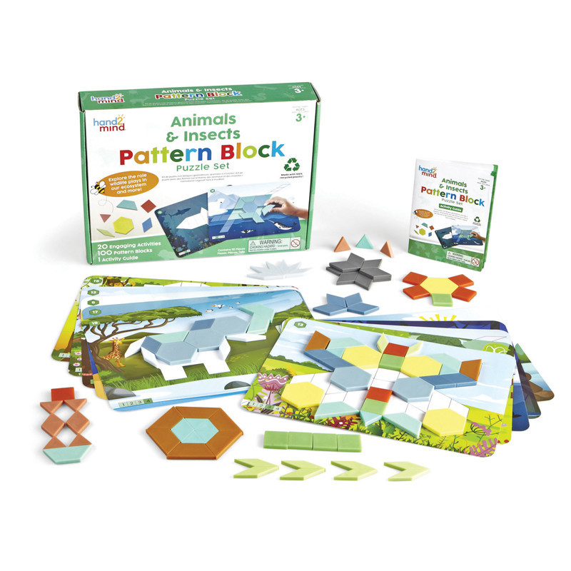 848850117284 - SET LES INSECTES ET LES ANIMAUX PUZZLE FORMES
