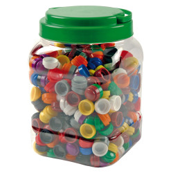 4260081548549 - 500 PIONS A EMPILER COLORIS ASSORTIS