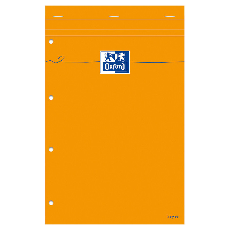 3020121069790 - BLOC NOTES 21X31,5 FEUILLES PERFORÉES 160P SÉYÈS 80G