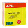 8410782109747 - 400F NOTES REPOSITIONNABLES 75X75 COLORIS ASSORTIS