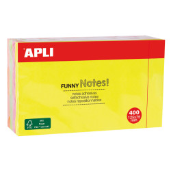8410782134381 - 400F NOTES REPOSITIONNABLES 75X125 COLORIS ASSORTIS