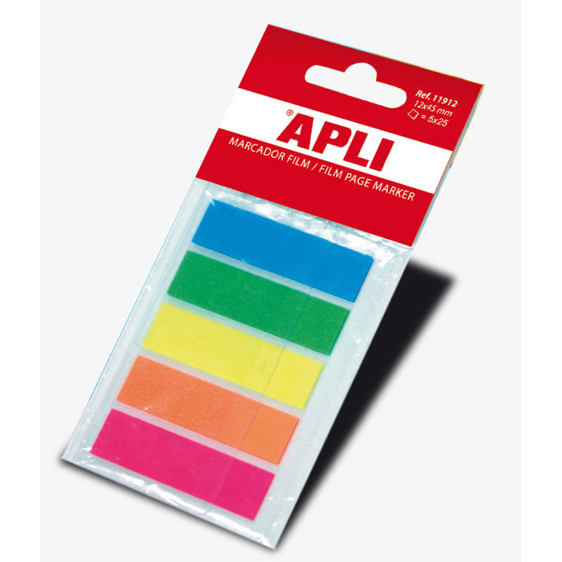 8410782119128 - 125 INDEX FILM 12X45MM COLORIS ASSORTIS