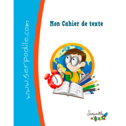 9791090155312 - CAHIER DE TEXTE SERPODILE 17X22 100P L3MM