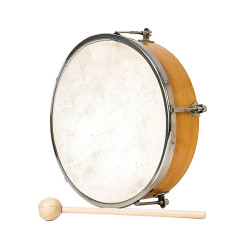 3549540005719 - TAMBOURIN PEAU NATURELLE 20CM