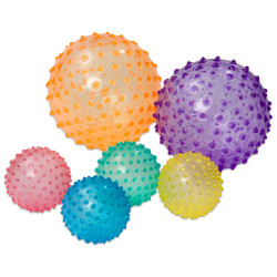 4051799197965 - 6 BALLES DE MOTRICITE A PICOTS Ø 11CM