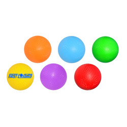 3420218781305 - 6 BALLONS MULTIJEUX GRAINE 15CM 220GR COLORIS ASSORTIS