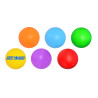 3420218781305 - 6 BALLONS MULTIJEUX GRAINE 15CM 220GR COLORIS ASSORTIS