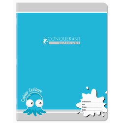 3020120050799 - CAHIER DÉBUTANT 17X22 32P DL2MM 90G