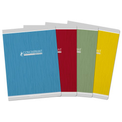 3020120186351 - CAHIER CONQUERANT CLASSIQUE AGRAFE 240X320 48P 90G SEYES RECYCLÉ
