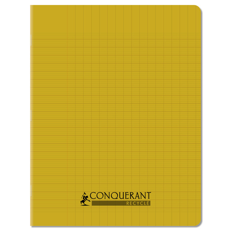 3020120227085 - CAHIER PP RECYCLÉ 17X22 96P SÉYÈS JAUNE