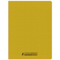 3020120226927 - CAHIER PP RECYCLÉ 24X32 96P SÉYÈS JAUNE